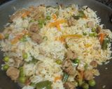 मटर सोयाबीन वड़ी पुलाव(Matar soyabeen vadi pulao recipe in Hindi) रेसिपी चरण 8 फोटो