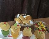 A picture of step 5 of Golgappe with a fruity twist.