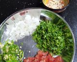 A picture of step 4 of Chickpea Masala Fry.