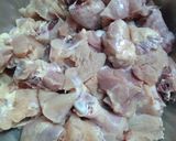 A picture of step 1 of Chicken biryani.