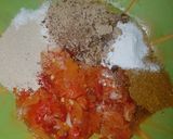 A picture of step 1 of Kosai flour.