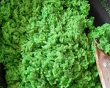 Foto langkah ke 3 dari resep Ketan salak pandan / ketan wajik.