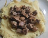 Foto del paso 7 de la receta: Hígado alimonado con puré