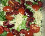 صورة لخطوة 4 من وصفة سلطة الكينوا بالكرز
