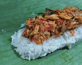 Foto langkah ke 2 dari resep Nasi Bakar Ikan Tongkol.