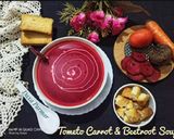 A picture of step 7 of Tomato Carrot & Beetroot Soup.