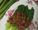 Foto langkah ke 6 dari resep Pokcoy Daging Cincang.