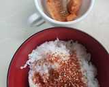 รูปขั้นตอนการทำที่ 1 ของ ข้าวปั้นไส้แซลมอน