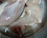 A picture of step 4 of Daal Chicken.