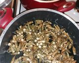 صورة لخطوة 1 من وصفة البامية وحدا رز 🍎🥄🥄🥄