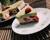 Foto del paso 9 de la receta: Cheesecake de Matcha y Fresas
