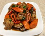 Hình bước làm 4 của món Sườn heo kho CoCa đưa cơm ngày nắng nóng