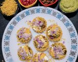 A picture of step 3 of Basket chaat.