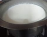 A picture of step 1 of Turmeric milk.