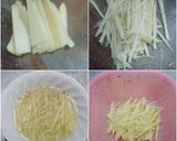 รูปขั้นตอนการทำที่ 1 ของ กุ้งผัดขิง ราดหน้าข้าว