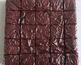 Gambar langkah 7 resipi Brownies Kedut sebelum usia😆.