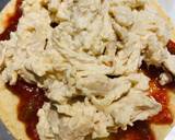 Mini Shredded Salsa Chicken Tortilla Pizzas recipe step 4 photo
