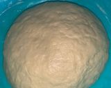 A picture of step 2 of Cinnamon rolls.