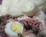 Foto del paso 5 de la receta: "Pan"de carne relleno c/puré