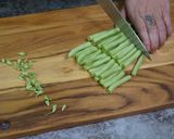 蒜香四季豆的食譜步驟1照片