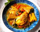 Foto langkah ke 6 dari resep 242. Kepala Kakap Kuah Asam Khas Manado.