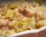 Pas rețetă ȚELINĂ CU CARNE DE PORC ȘI CIUPERCI, DREASĂ CU OU Ș LĂMÂIE! 8 fotografie