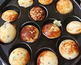A picture of step 2 of Paneer Paddu (appe).