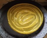 A picture of step 2 of Schezwan Dosa Wrap.