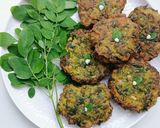 A picture of step 9 of Drum Stick Leaves/Moringa/Munagaku - Fritters.