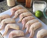 A picture of step 1 of Specify fired chicken wings iftar special.
