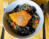 Foto del paso 10 de la receta: Guiso de verduras con zapallo y orejas de palo