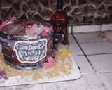 Foto del paso 4 de la receta: Torta vintage, barril de whisky, para el Día del Padre!!