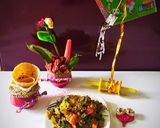 भोगीची भाजी (bhogichi bhaji recipe in marathi) रेसिपी स्टेप 3 फोटो 