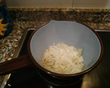 Foto del paso 1 de la receta: Tallarines con berenjena y panceta