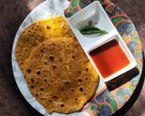 A picture of step 11 of Gajar-Aloo Paratha.
