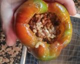 Foto del paso 5 de la receta: Pimientos rellenos de carne y arroz