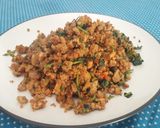 Foto langkah ke 6 dari resep Tumis Oncom kemangi pedas.