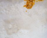 A picture of step 2 of Tofu (Awara) and sauce.