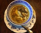 A picture of step 5 of California Farm No Waste Artichoke and Cream Soup.
