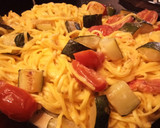 Foto del paso 5 de la receta: Spaghetti con Calabacines y Cherry a la Mantequilla en Salsa de Trufa
