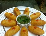 A picture of step 9 of Sabudaana dahi ke sholey.