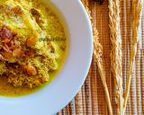 Foto langkah ke 12 dari resep Opor Ayam Kampung (Bumbu Blondo).