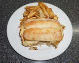 Foto del paso 6 de la receta: Sándwich de churrasco de lomo a lo pobre