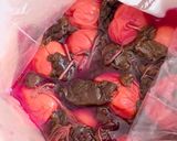 Hình bước làm 8 của món 🌱 Mơ Muối Lá Tía Tô (Umeboshi Hồng)