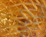 Une image de l'étape 6 de Galette à la crème d’amandes/pistache et griottes.