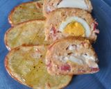 Foto del paso 5 de la receta: Pollo enrollado al horno