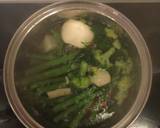 Asparagus vegetables soup recipe step 1 photo