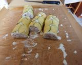 Cukkini wrap recept fázis 6 fotója