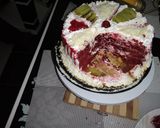 A picture of step 11 of Redvelvet cake.