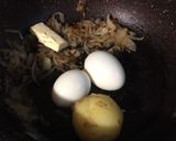 عکس مرحله 3 از دستور سیب زمینی وتخم مرغ🧅🥚🥔